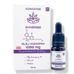 KONOPNE SYNERGIE - Suplement Diety CBNOlej Konopny 1200mg kannabinoidów + zioła + terpeny