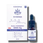 KONOPNE SYNERGIE - Suplement Diety CBGOlej Konopny 1200mg kannabinoidów + adaptogeny + terpeny