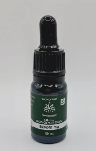 KONOPNE SYNERGIE - Olej konopny 30% CBD3000mg Bogate spektrum kannabinoidów CBD/CBC/CBG/CBN 10ml