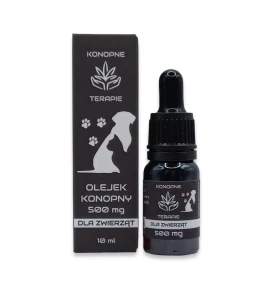 Olejek CBD dla Zwierząt 5% Łosoś500mg,  10ml