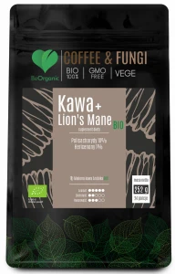 EcoBlik Kawa + Grzyby witalne Lions ManeBIO 252g Arabica mielona + fungi